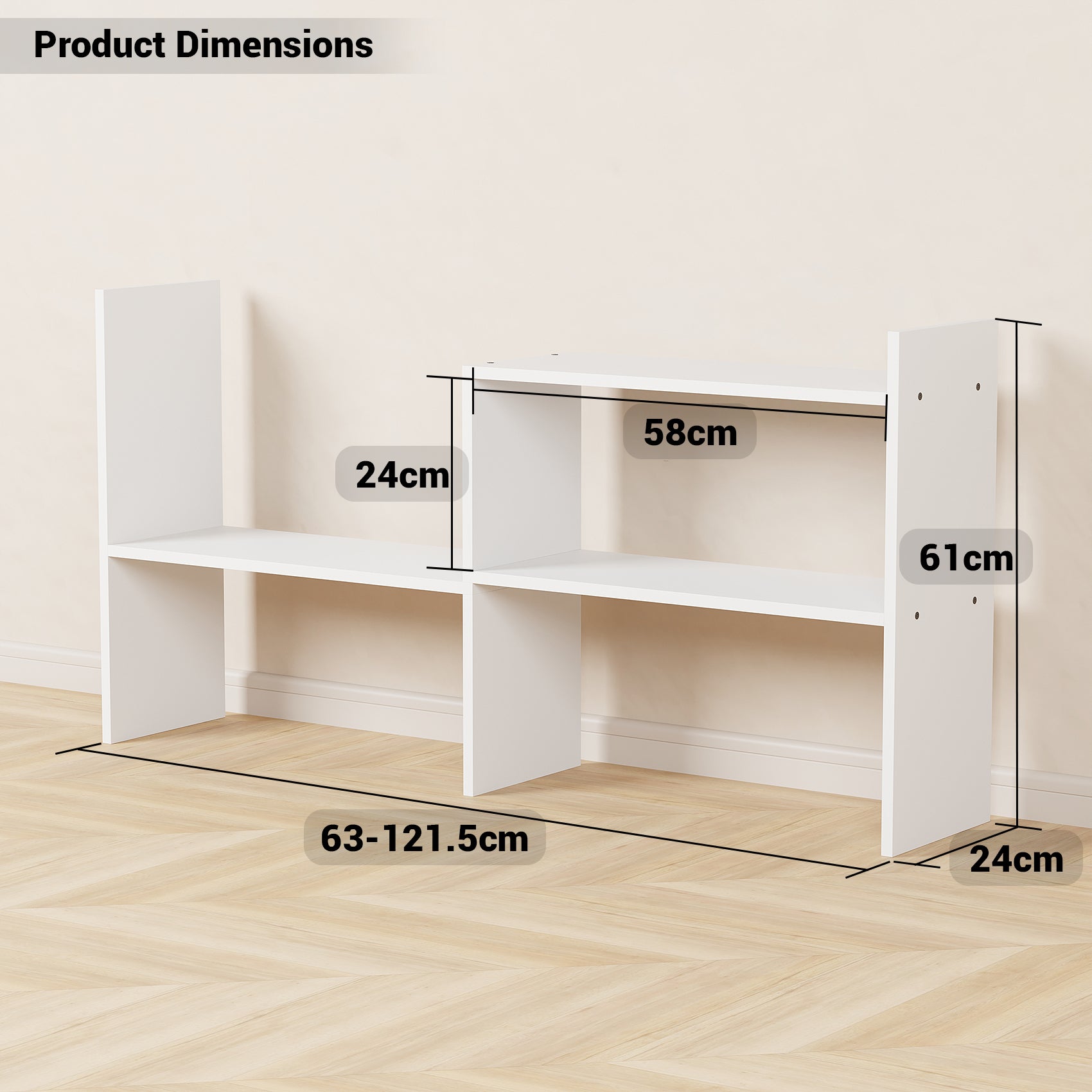 Multi-Purpose Bookshelf/Open Display Rack | (MR-011)