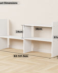 Multi-Purpose Bookshelf/Open Display Rack | (MR-011)