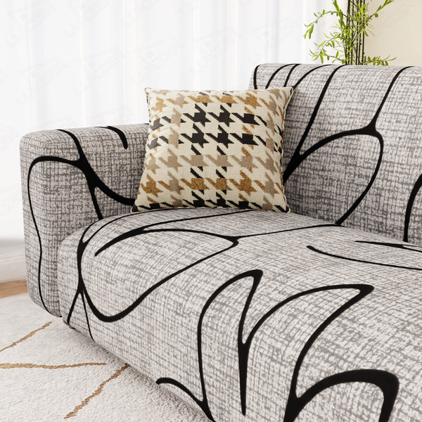 Lukzer Polyester Sofa Cover Tulip (SC-016-01)