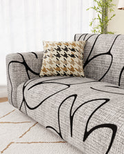 Lukzer Polyester Sofa Cover Tulip (SC-016-01)