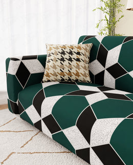 Lukzer Polyester Sofa Cover - Honeycomb (SC-040-01)