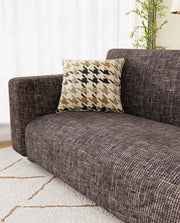 Lukzer Polyester Sofa Cover  Brown Lining (SC-024-01)