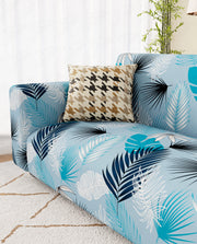 Lukzer Polyester Sofa Cover Sky Blue (SC-020-01)