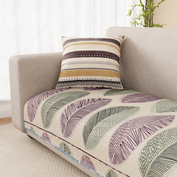 Lukzer Reversible Quilted Sofa Mat Ocean Breeze (SC-183-01)