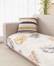 Lukzer Quilted Waterproof Sofa Mat   Mixed Leaf (SC-190-01)