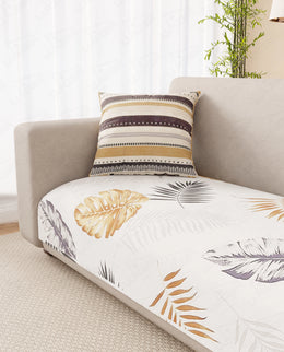 Lukzer Quilted Waterproof Sofa Mat   Mixed Leaf (SC-190-01)