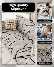 Lukzer Polyester Sofa Cover Tulip (SC-016-01)