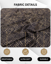 Lukzer Polyester Sofa Cover  Brown Lining (SC-024-01)