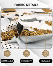 Lukzer Polyester Sofa Cover - Prism Dotted (SC-045-01)