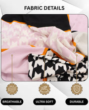 Lukzer Polyester Sofa Cover - Colorful Pattern (SC-034-01)