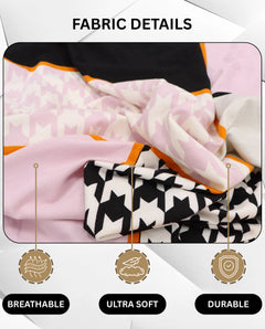Lukzer Polyester Sofa Cover - Colorful Pattern (SC-034-01)
