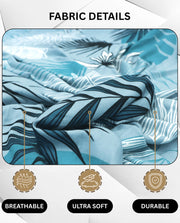 Lukzer Polyester Sofa Cover Sky Blue (SC-020-01)