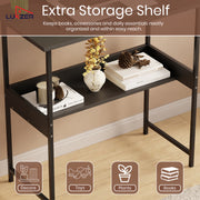 Lukzer Study Table with Open Shelf MST-004S