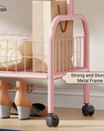 Lukzer Single Rod Garment Rack with Bottom Shelf | Cloth Organizer for Hanging Kurtas, Jackets, Bags in Bedroom, Office, Hostel & More (MGR-003)