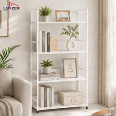 Lukzer 4-Tier Multipurpose Kitchen Organizer Rack (MMR-001/White)