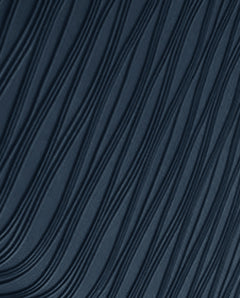 Lukzer Pastel Shades Textured Sofa Cover - Marine Blue Wavy Stripes (SC-149-01)