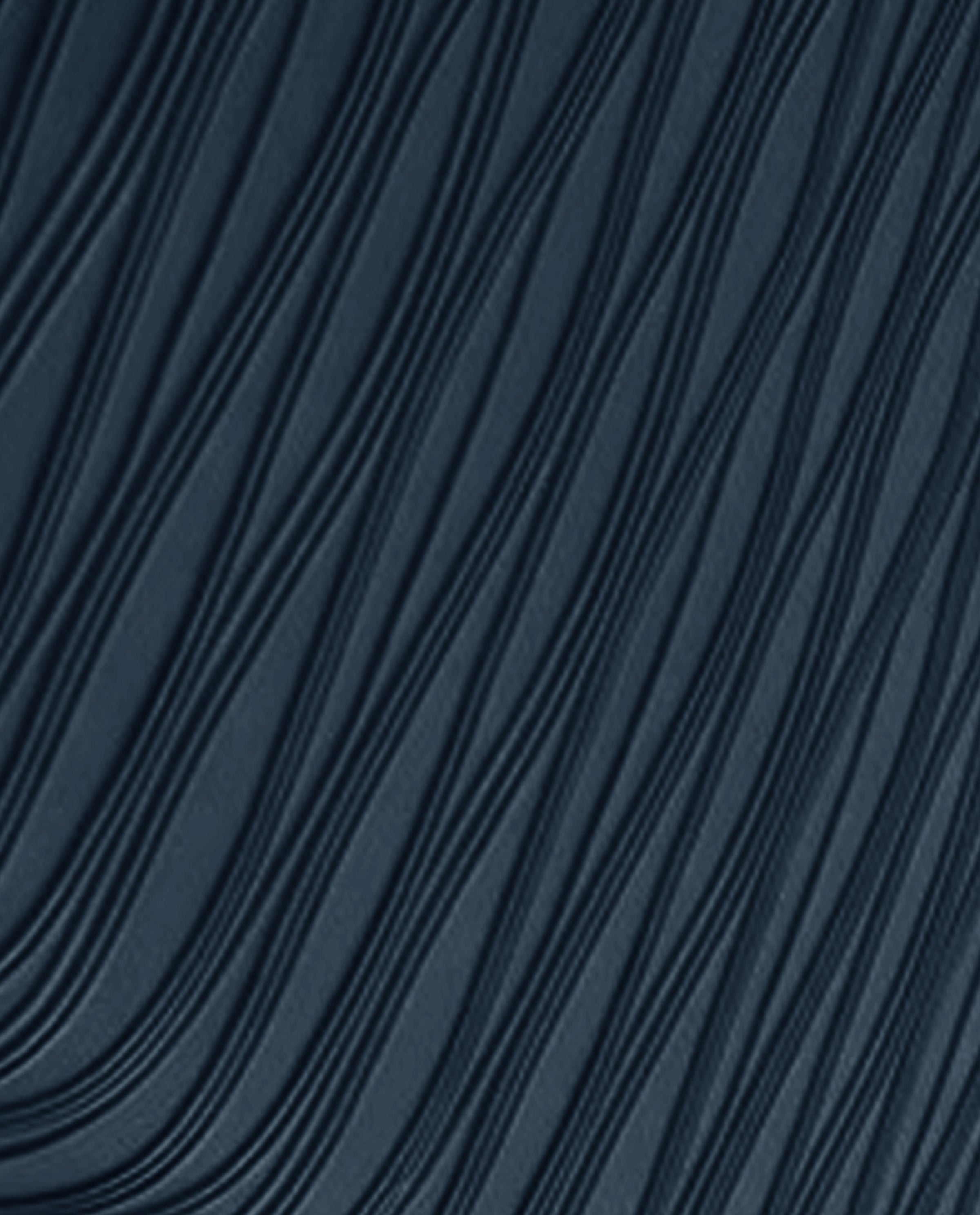 Lukzer Pastel Shades Textured Sofa Cover - Marine Blue Wavy Stripes (SC-149-01)