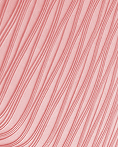 Lukzer Pastel Shades Textured Sofa Cover - Pink Wavy Stripes (SC-084-01)