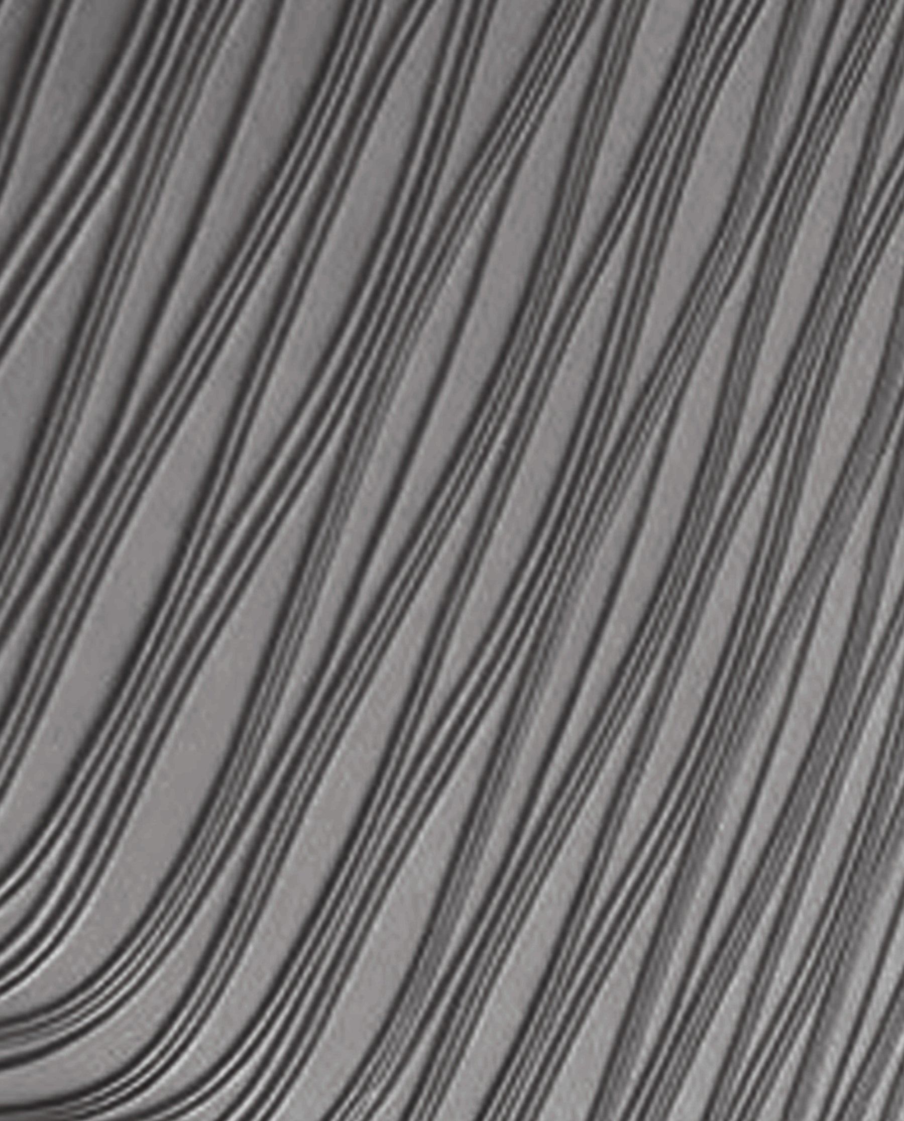 Lukzer Pastel Shades Textured Sofa Cover - Dark Grey Wavy Stripes (SC-147-01)