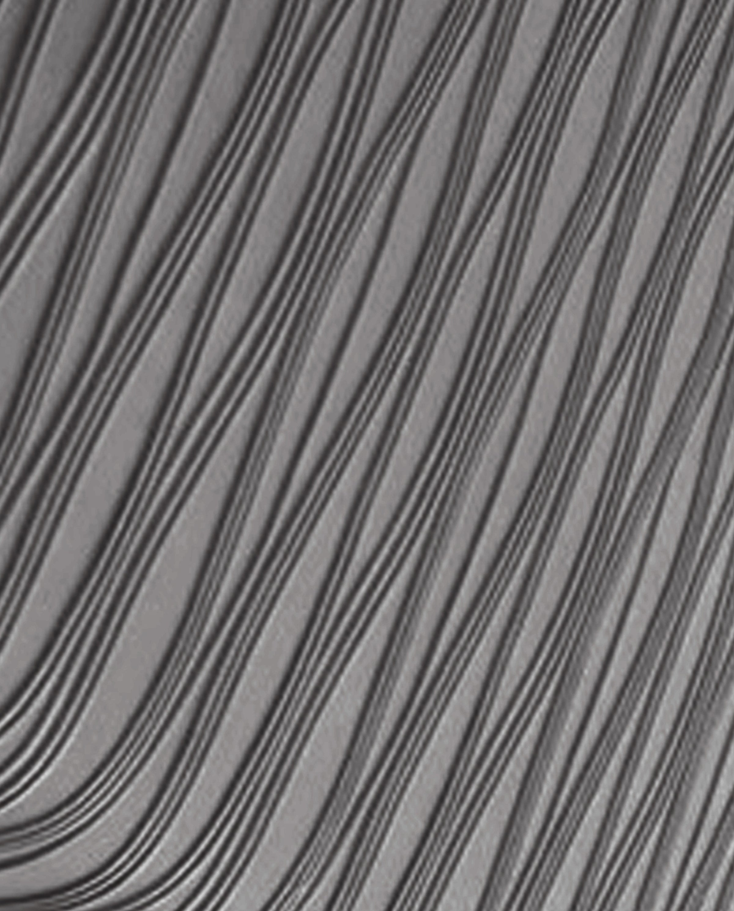 Lukzer Pastel Shades Textured Sofa Cover - Dark Grey Wavy Stripes (SC-147-01)