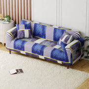 Polyester Sofa Cover (Colorful Marble Design)