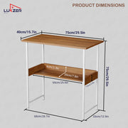 Lukzer Study Table with Open Shelf MST-004S